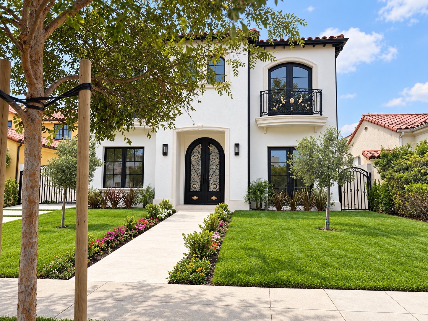 Beverly Hills Family Residence — Traditional Meets Modern exterior
